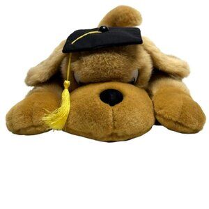 Fiesta Graduation Dog Plush Graduate Tassel Cap Gift 12" Stuffed Animal Toy Pup